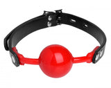 Red Silicone Ball Gag