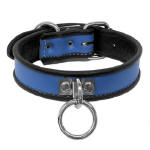 Leather Piped O-Ring Collar